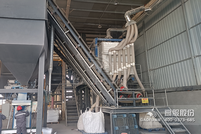 方形搖擺篩客戶現場