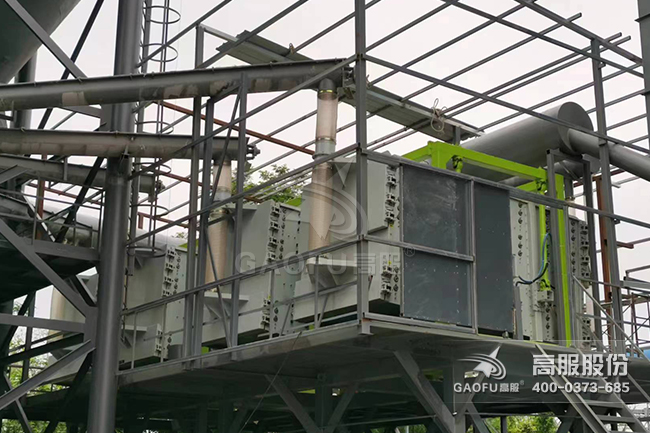 方形搖擺篩客戶現場